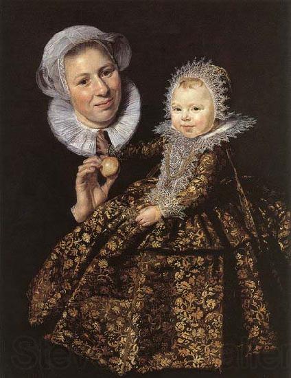 Frans Hals Catharina Hooft with her Nurse